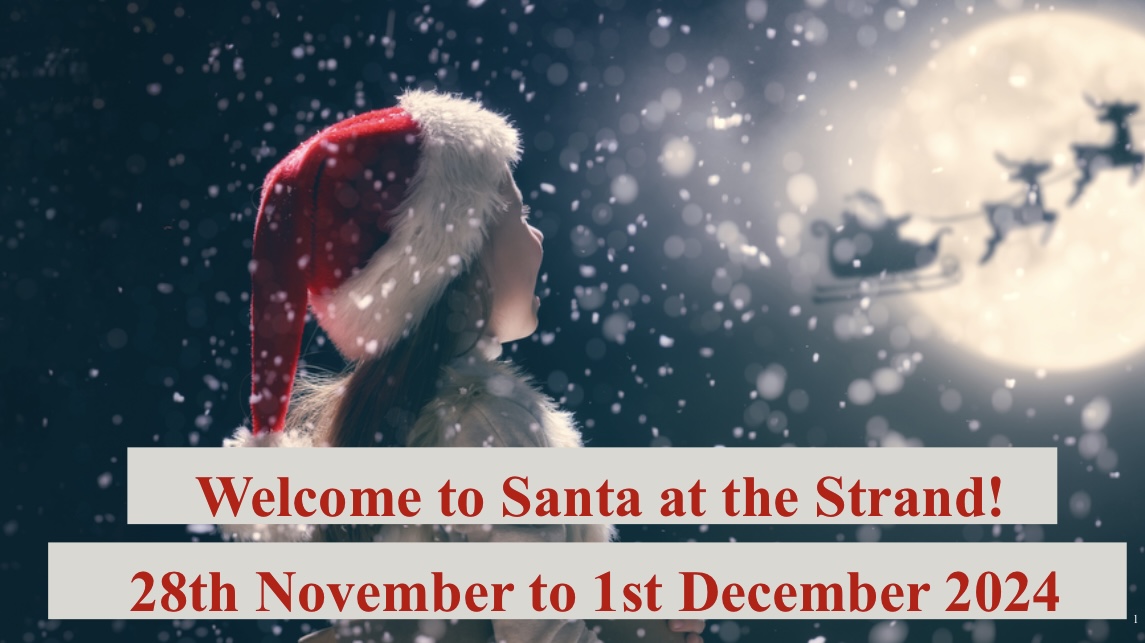 Santa At The Strand 2024