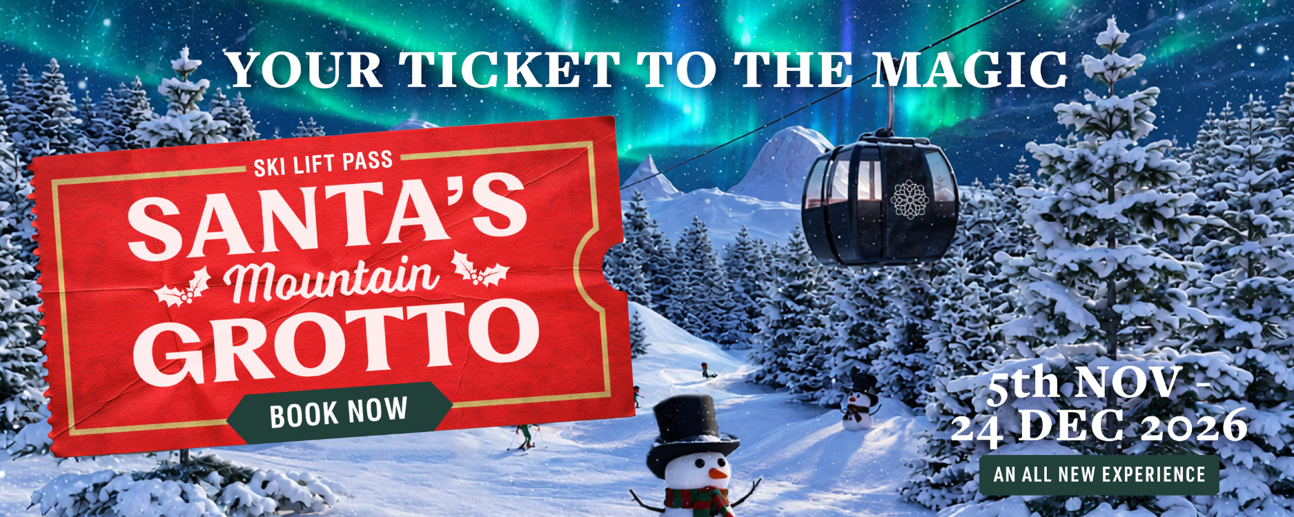 Rushmere's Ski Lift to Santa's Mountain Grotto 2026